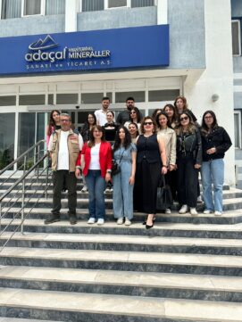 Adaçal Endüstriyel Mineraller Fabrikası Teknik Gezisi