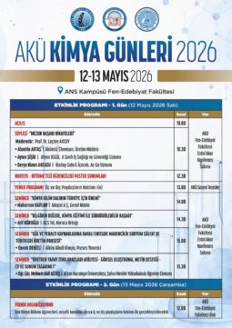 AKÜ Kimya Günleri 2026